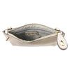 Joy Crossbody Wristlet - Metallic Pearl