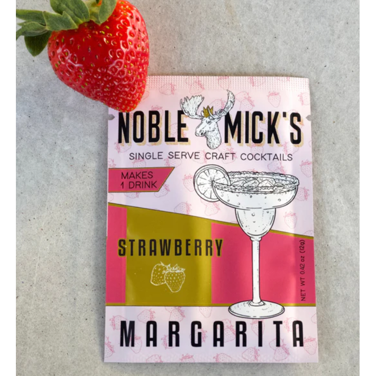 Strawberry Margarita Single Serve Craft Cocktail Mix