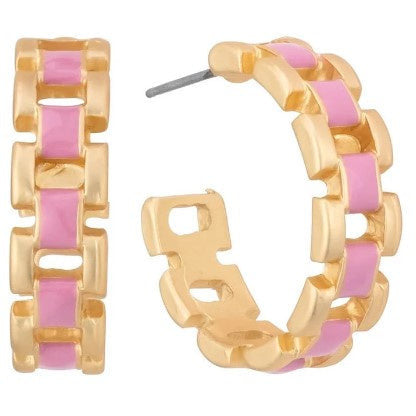 Olsen Earrings - Pink