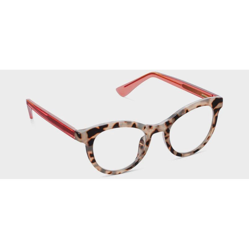 Tribeca Peepers - Gray Tortoise/Coral