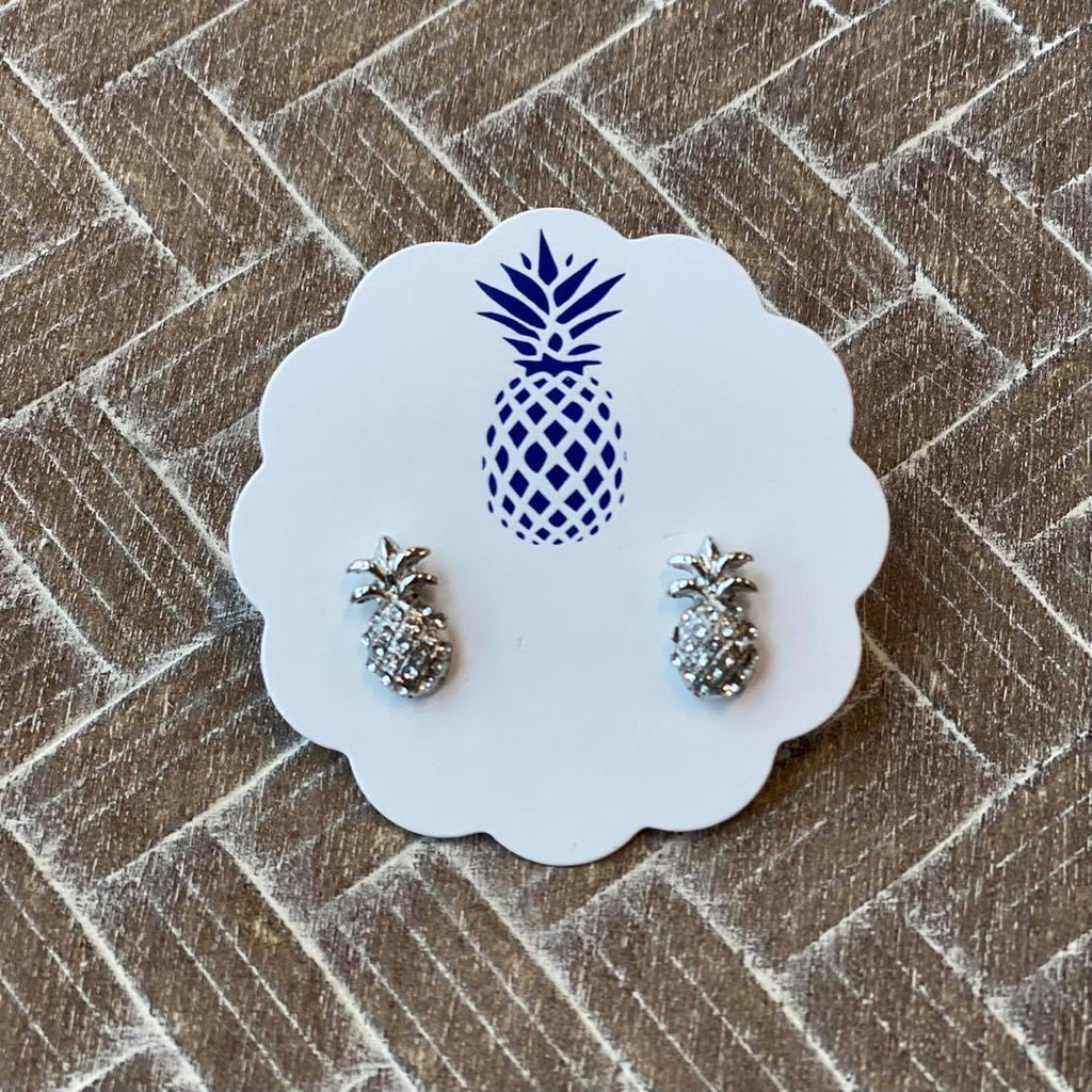 Phoebe Mini Pineapple Stud Earrings