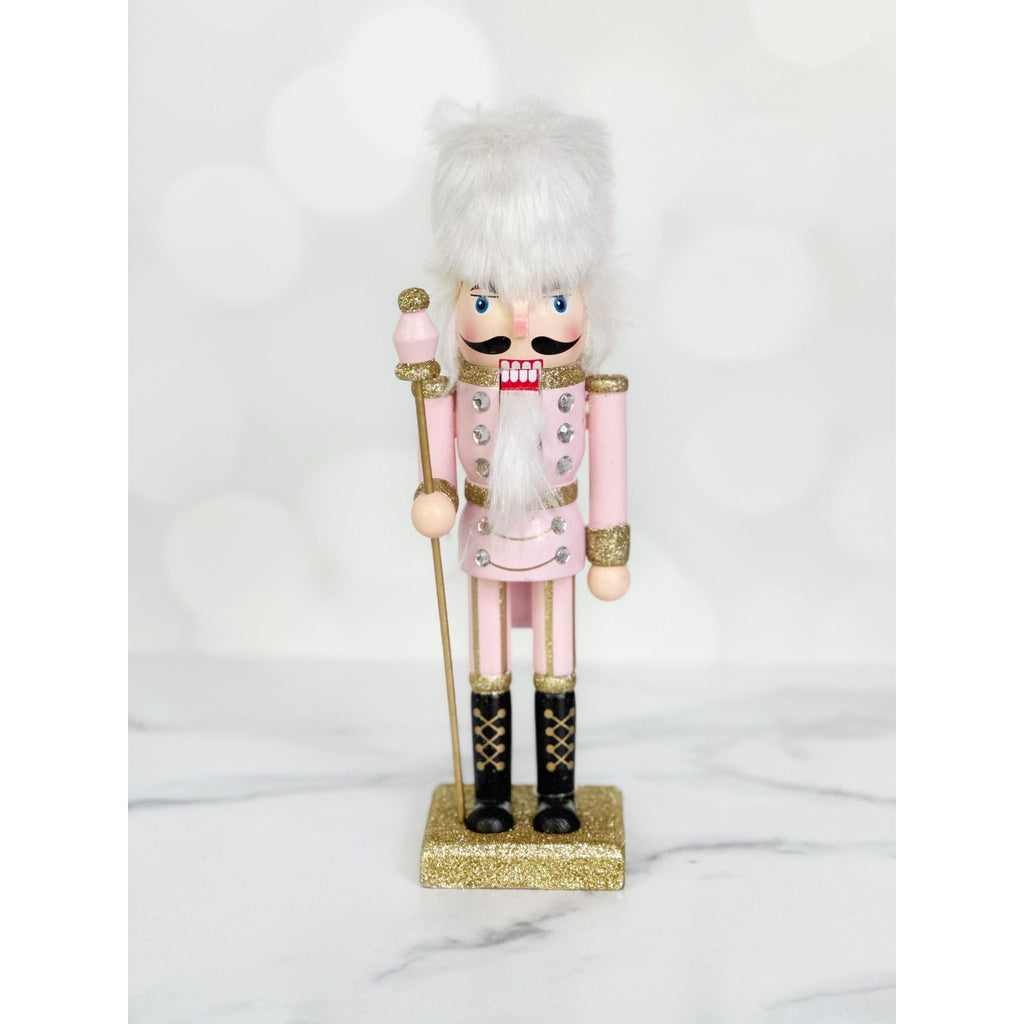 Wooden Nutcracker - Pink