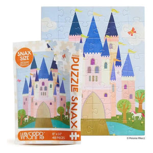 Pink Royal Castle - 48 Piece Jigsaw Puzzle