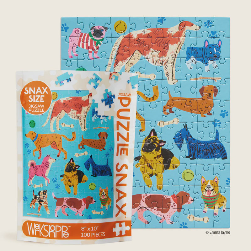 Pooches Playtime - 100 Piece Jigsaw Puzzle