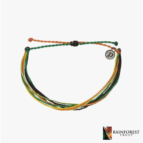 Pura Vida Charity Bracelet - Rainforest Trust