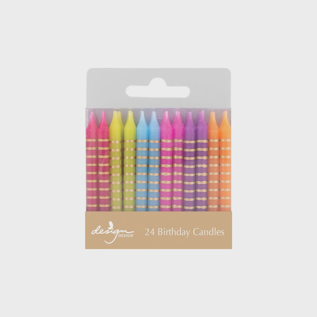 Razzle and Dazzle Dipped Birthday Candles