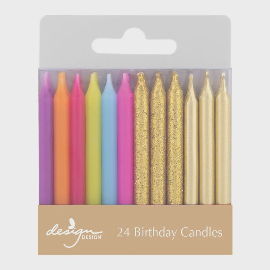 Razzle and Dazzle Mix Birthday Candles
