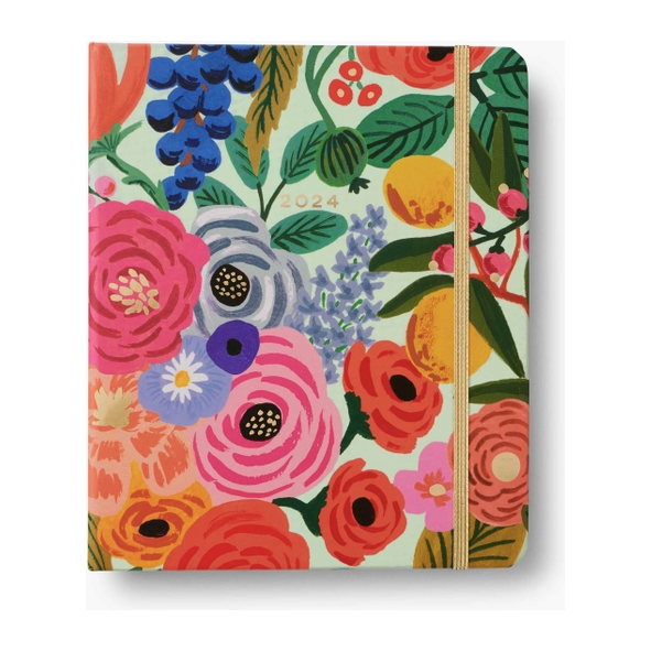 Rifle Paper Co 2024 Garden Party 17-Month Covered Planner