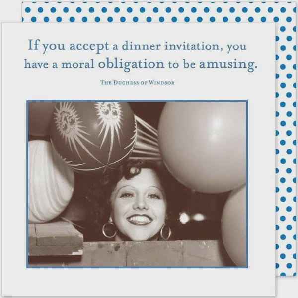 Moral Obligation - Napkins