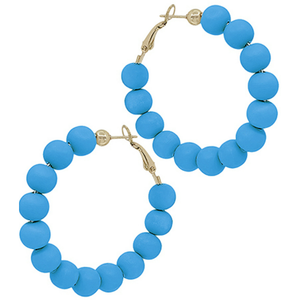 Clay Ball Hoops - Sky Blue