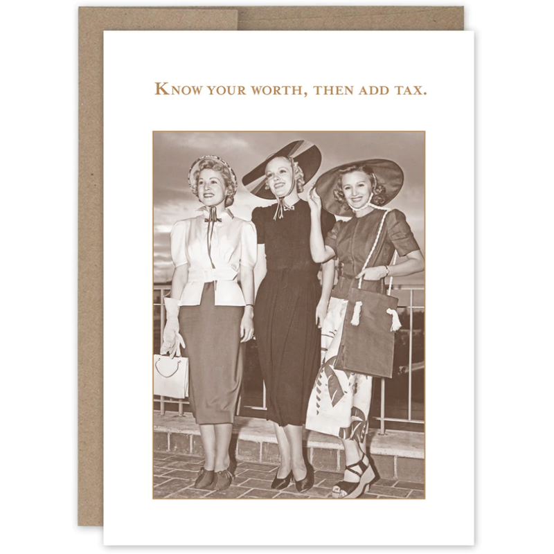 Know Your Worth Birthday Card