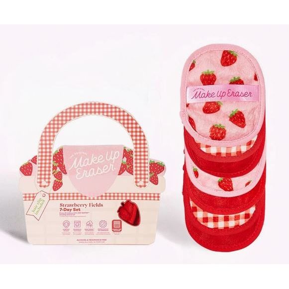Strawberry Fields 7-Day Set Makeup Eraser