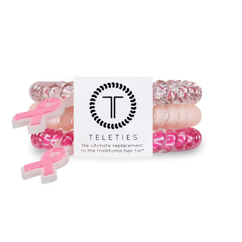 Teleties - Small Hair Ties - I Pink I Can