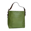 Roanoke Classic Hobo Handbag ($6 to monogram, per bag) - Forever Green/Coffee